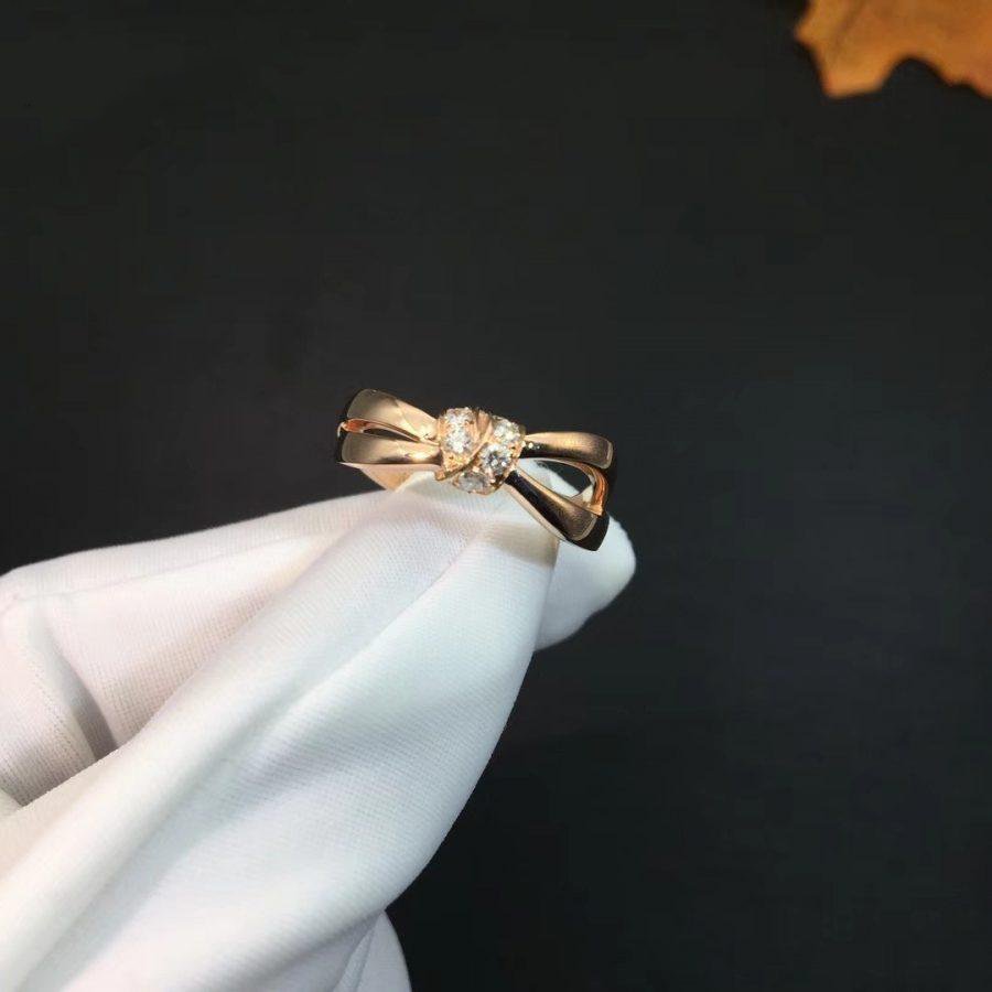 [Lumi Jewels]LIENS RING PINK GOLD DIAMOND