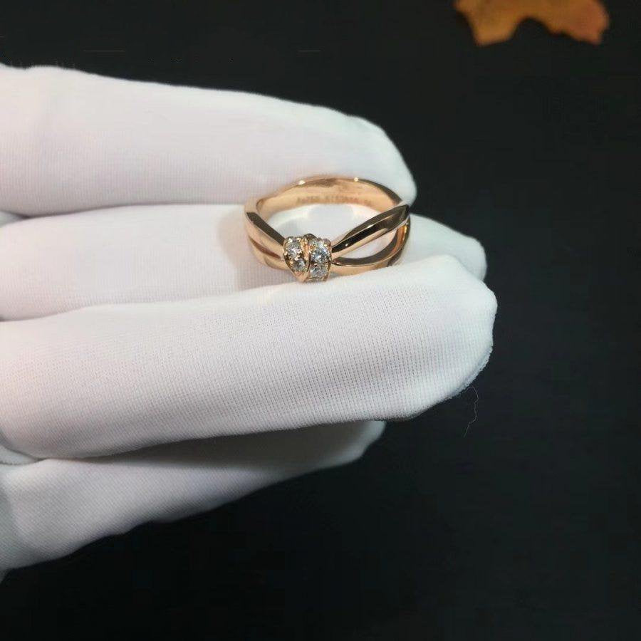 [Lumi Jewels]LIENS RING PINK GOLD DIAMOND