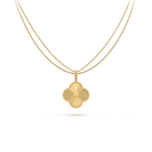 [Lumi Jewels]CLOVER 25MM PEDANT NECKLACE GOLD