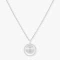 [Lumi]LUCKY MOVE MM SILVER DIAMOND NECKLACE