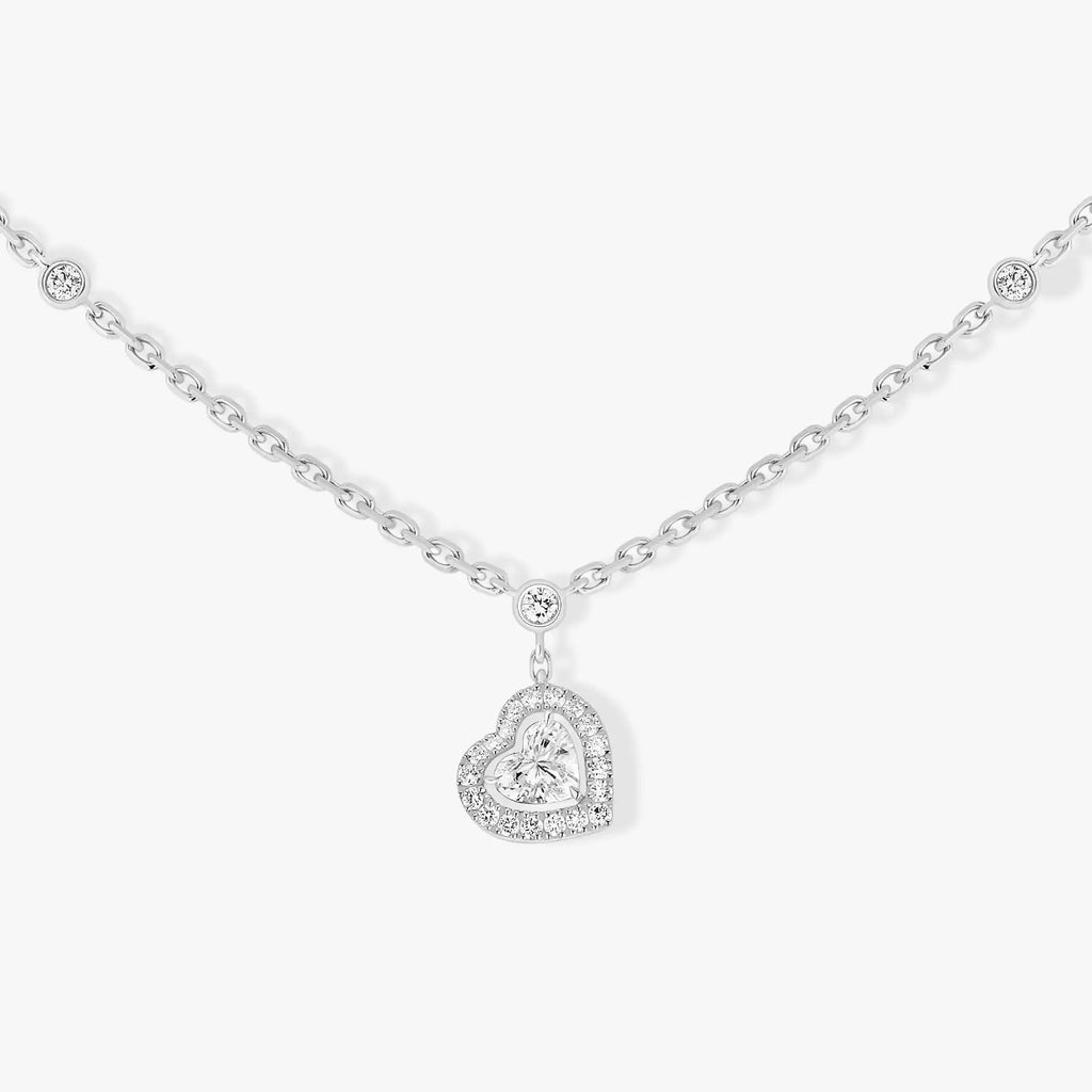 [Lumi]JOY HEART DIAMOND NECKLACE