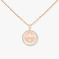 [Lumi]LUCKY MOVE PM NECKLACE PINK GOLD DIAMOND