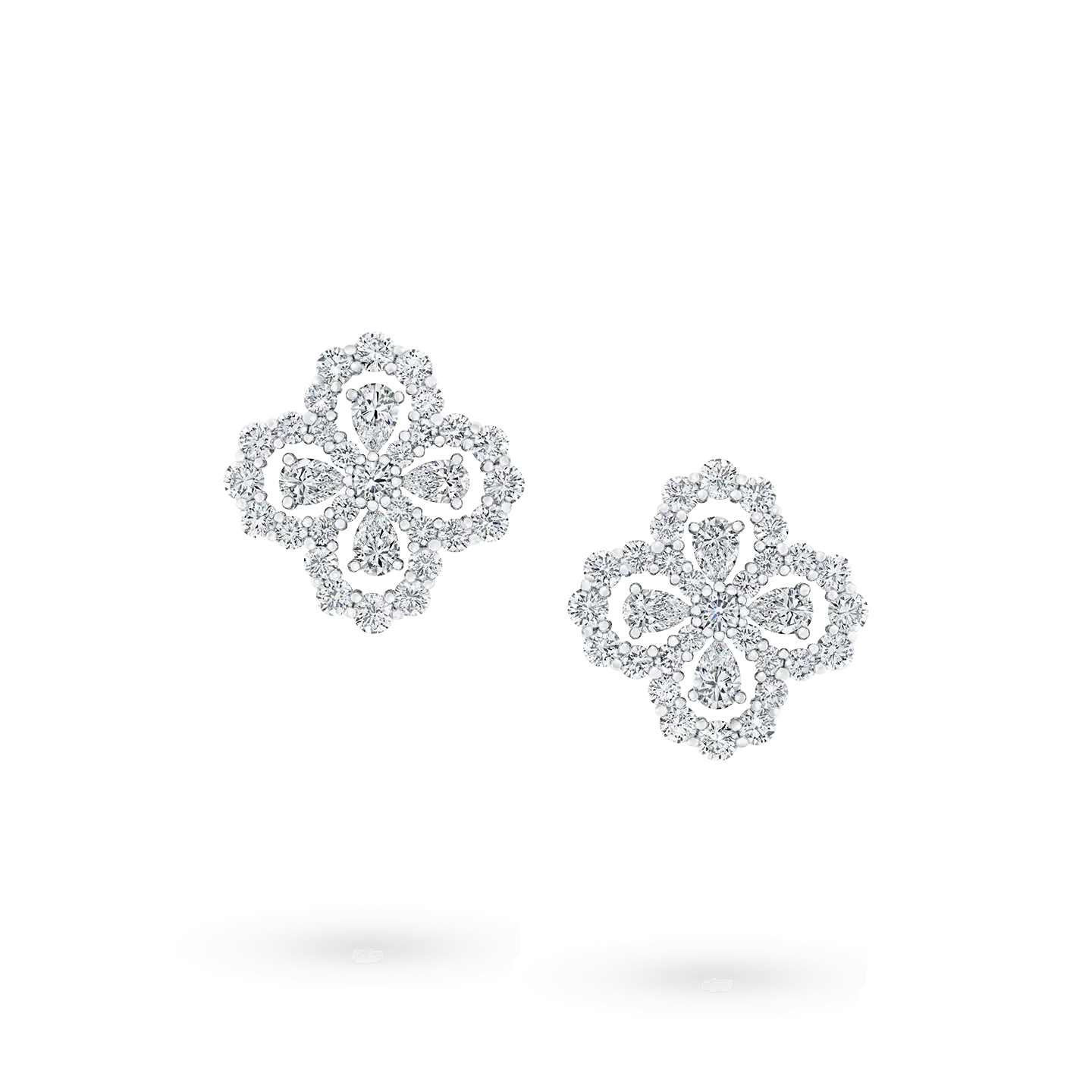 [Lumi Jewels]LOOP EARRINGS FULL MOTIF DIAMOND 16MM