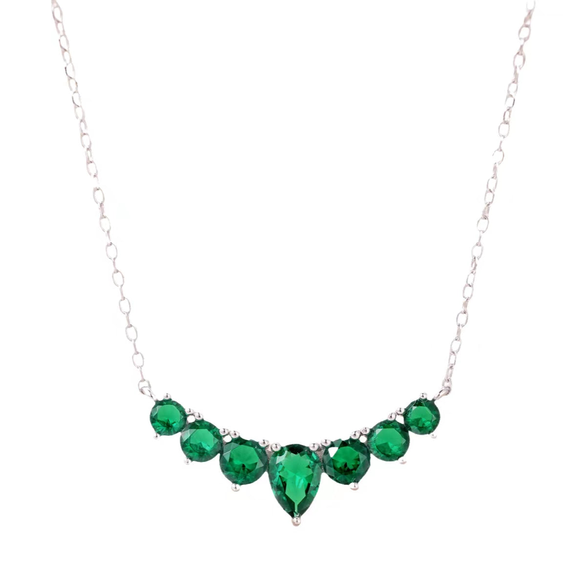 [Lumi Jewels]Dainty Colorful Heart Necklace