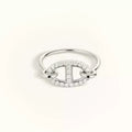 [Lumi Jewels]RONDE SMALL SILVER DIAMOND RING