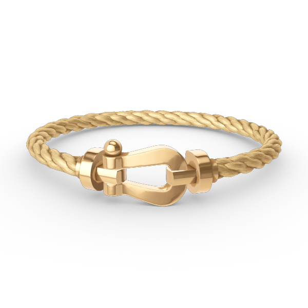 [Lumi Jewels]FORCE LARGE HORSESHOE NO DIAMOND BRACELET GOLD