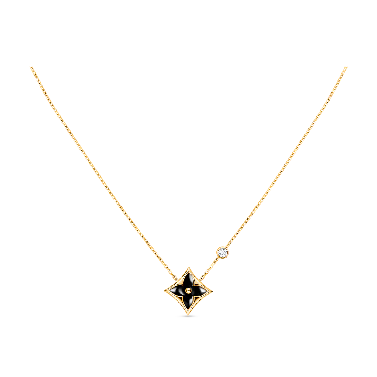 [Lumi Jewels]STAR BLACK MOP NECKLACE