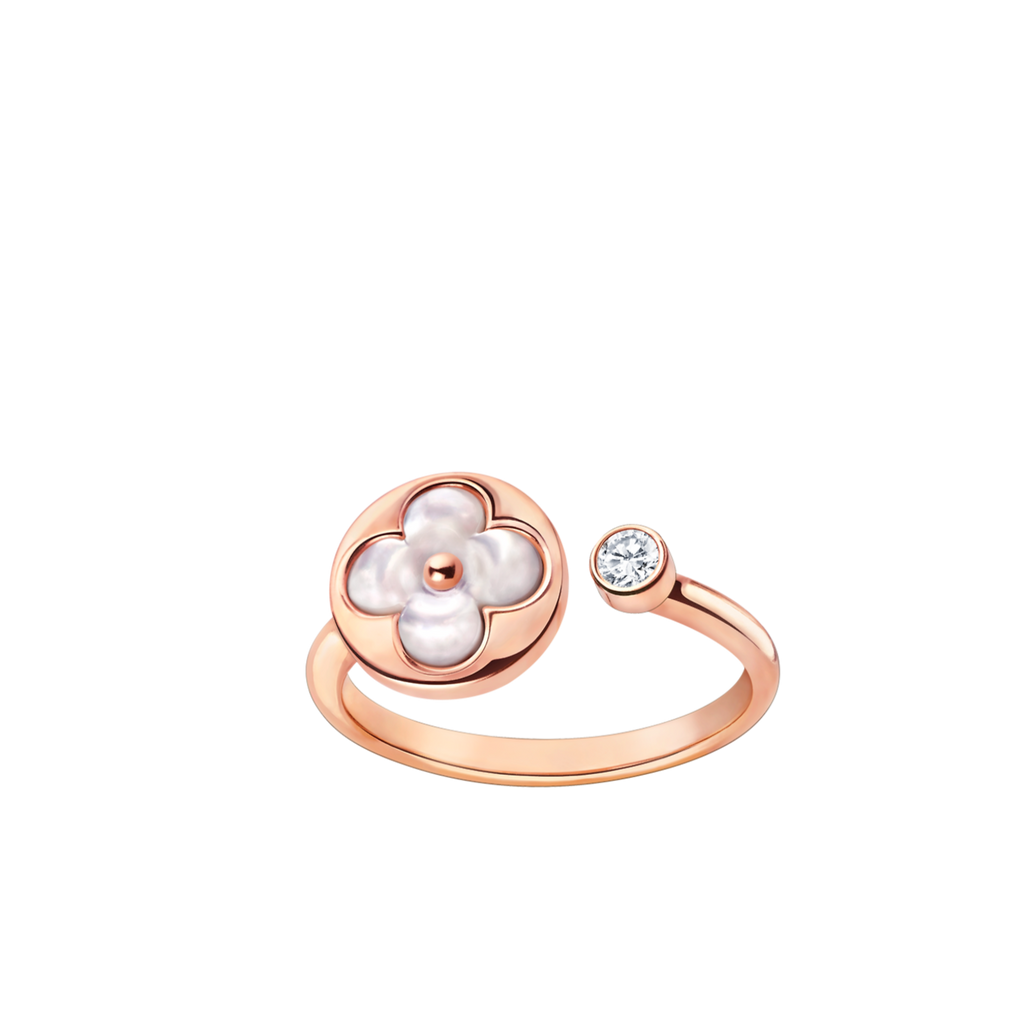 [Lumi Jewels]SUN 1 DIAMOND PINK MOP RING