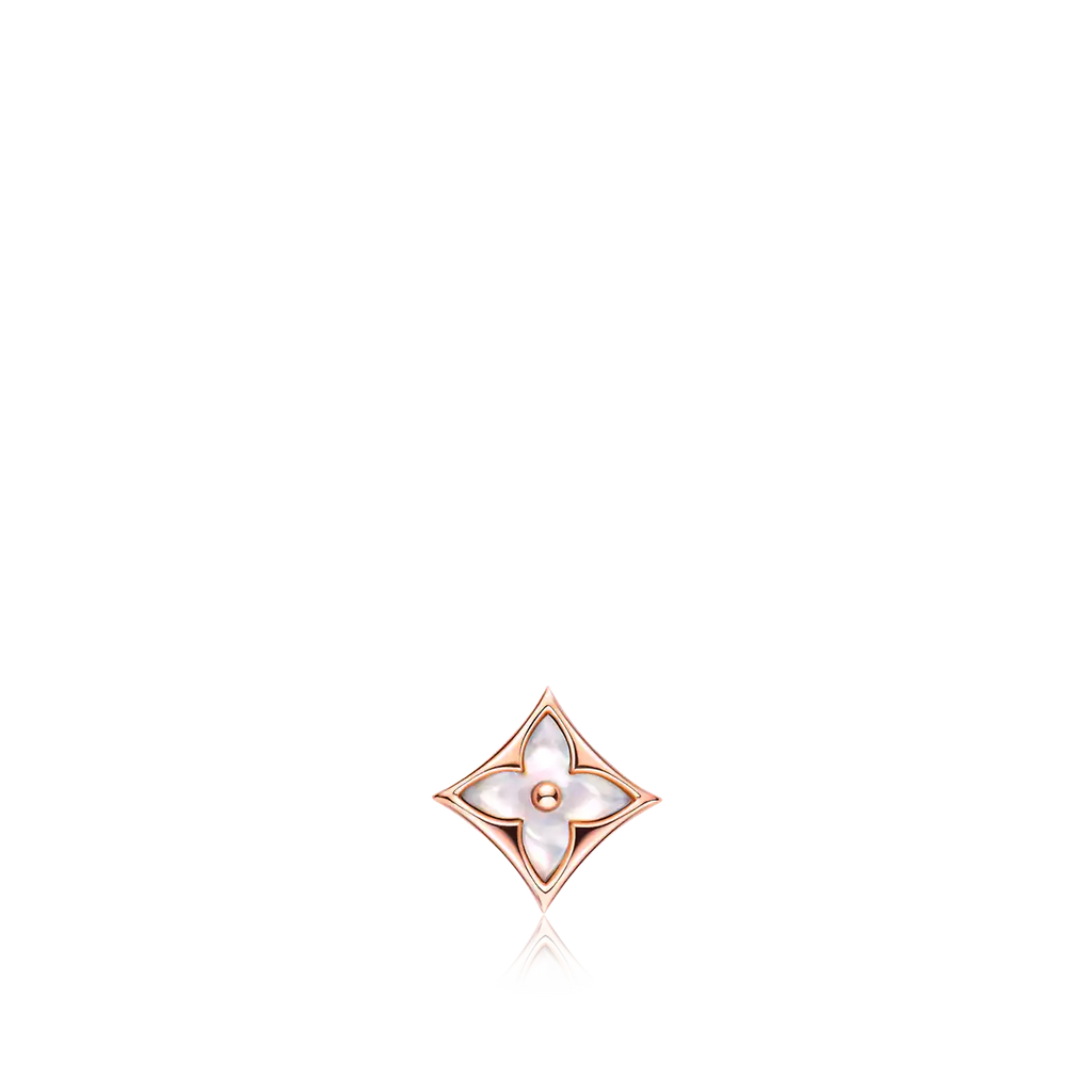 [Lumi Jewels]STAR MOP PINK GOLD EARRINGS