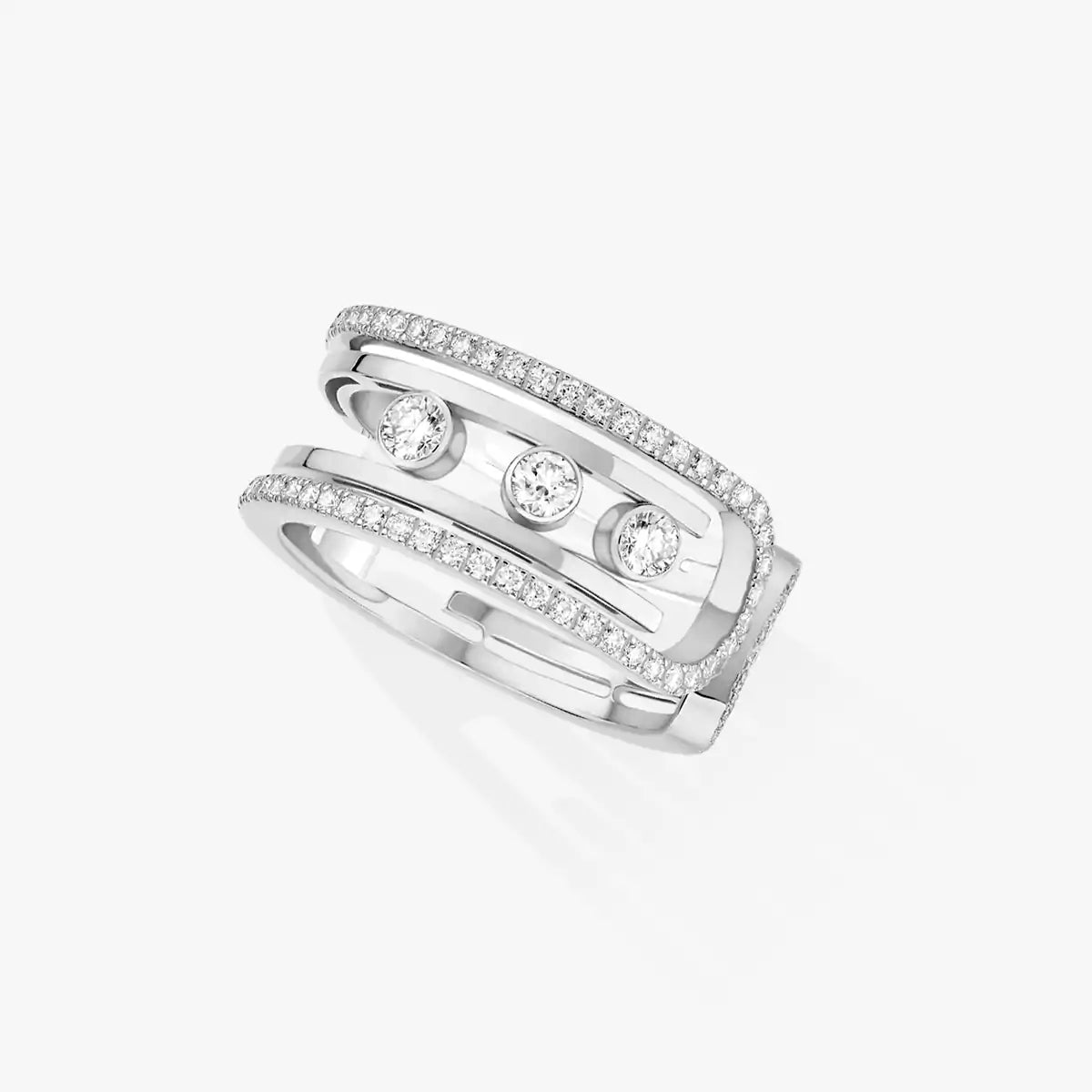 [Lumi Jewels]Move 10th Diamond Ring in Gold
