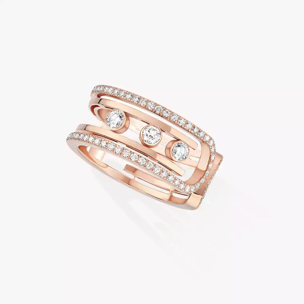 [Lumi Jewels]Move 10th Diamond Ring in Gold