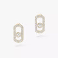 [Lumi]So Move Pave_-Set Diamond Earrings in Silver