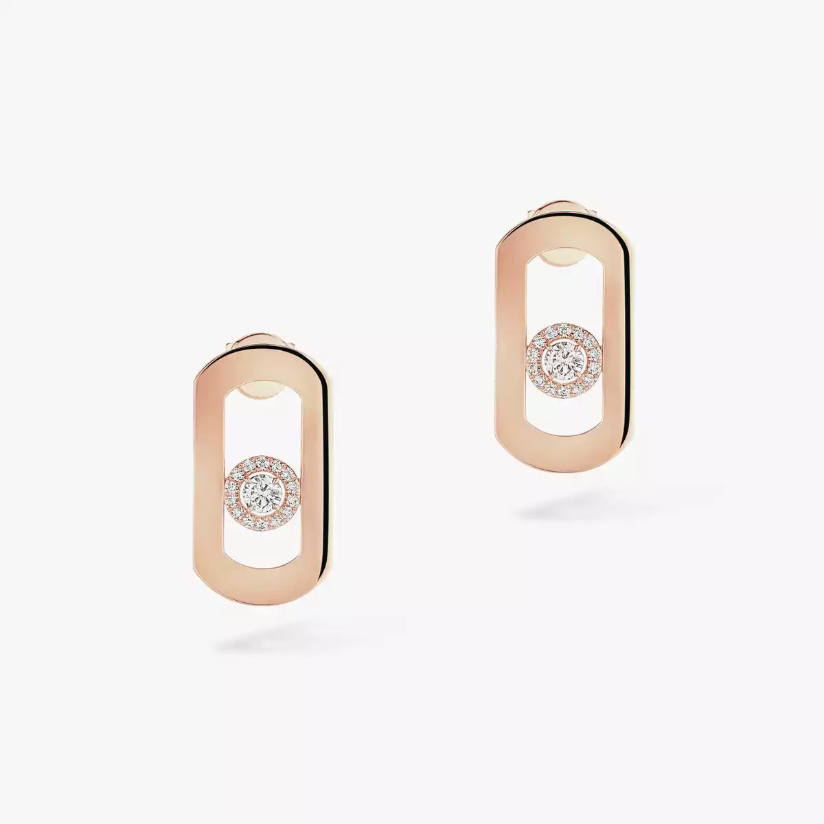 [Lumi Jewels]So Move Diamond Earrings in Yellow Gold