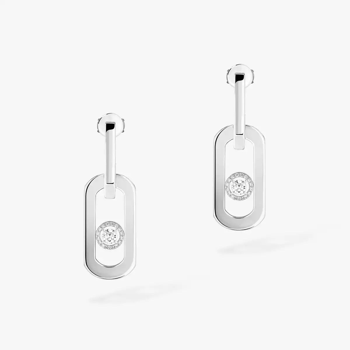 [Lumi Jewels] So Move XL Diamond Hoop Earring