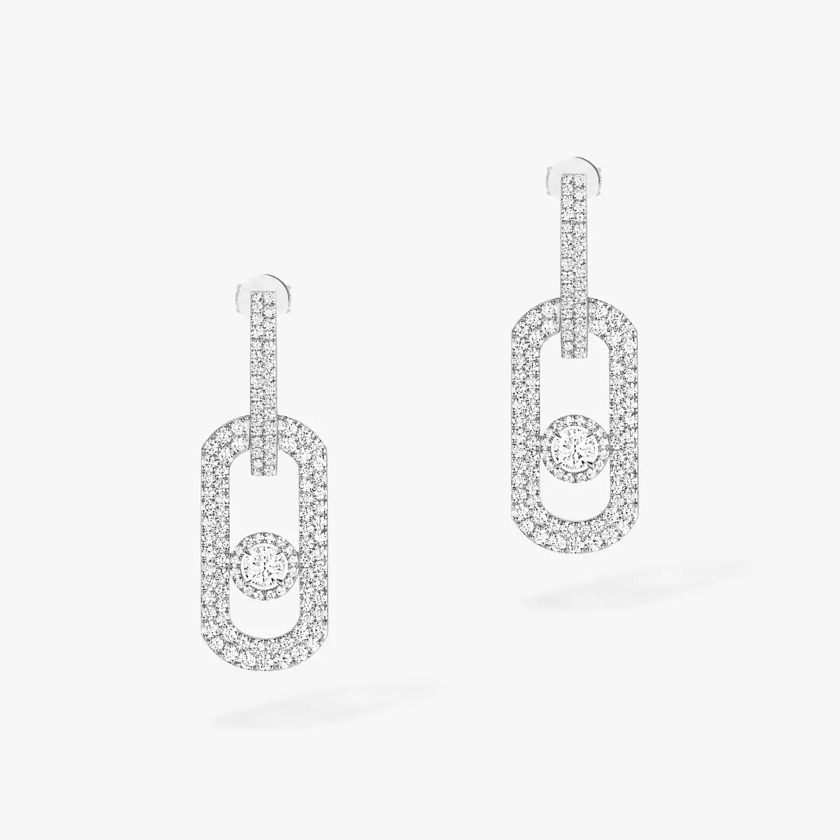 [Lumi Jewels]So Move XL Pave_-Set Diamond Pendant Earrings