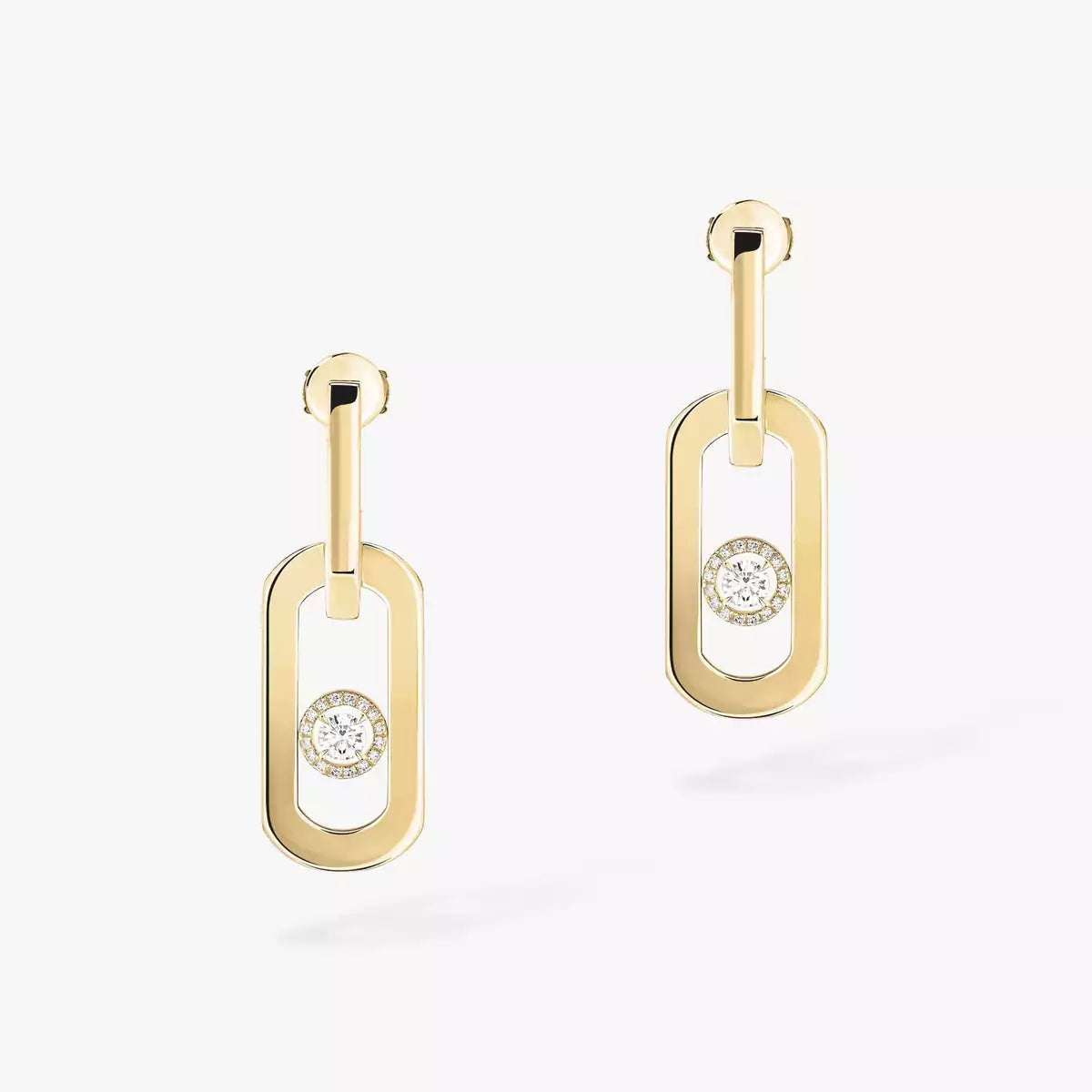 [Lumi Jewels] So Move XL Diamond Hoop Earring