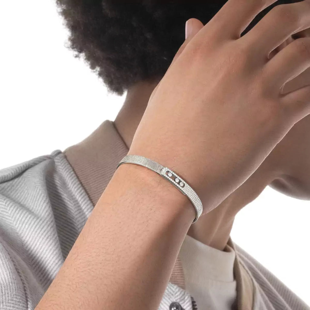 [Lumi]Move Noa Cisel茅 half pav茅 bangle