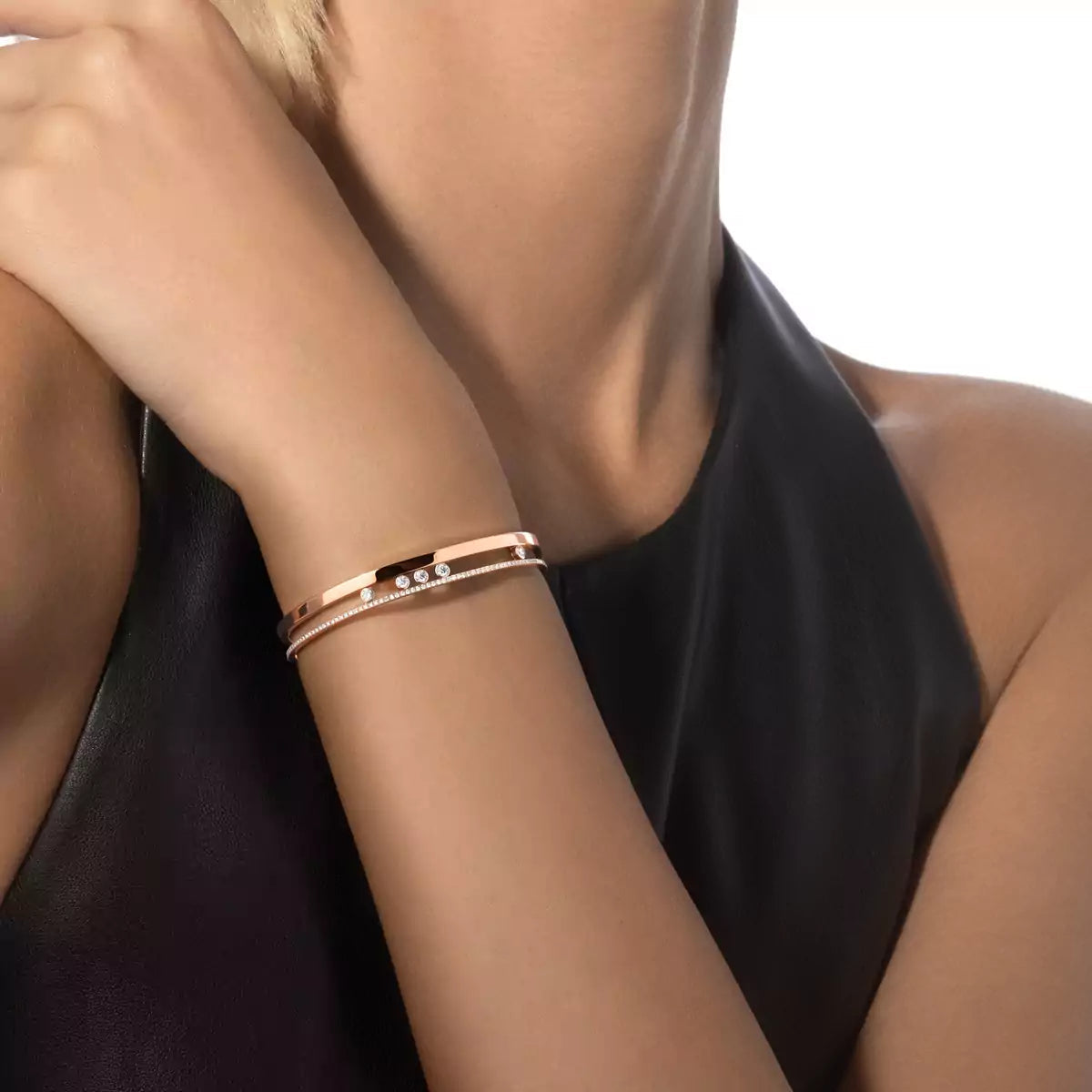 [Lumi]Move Romane Diamond Bangle Bracelet