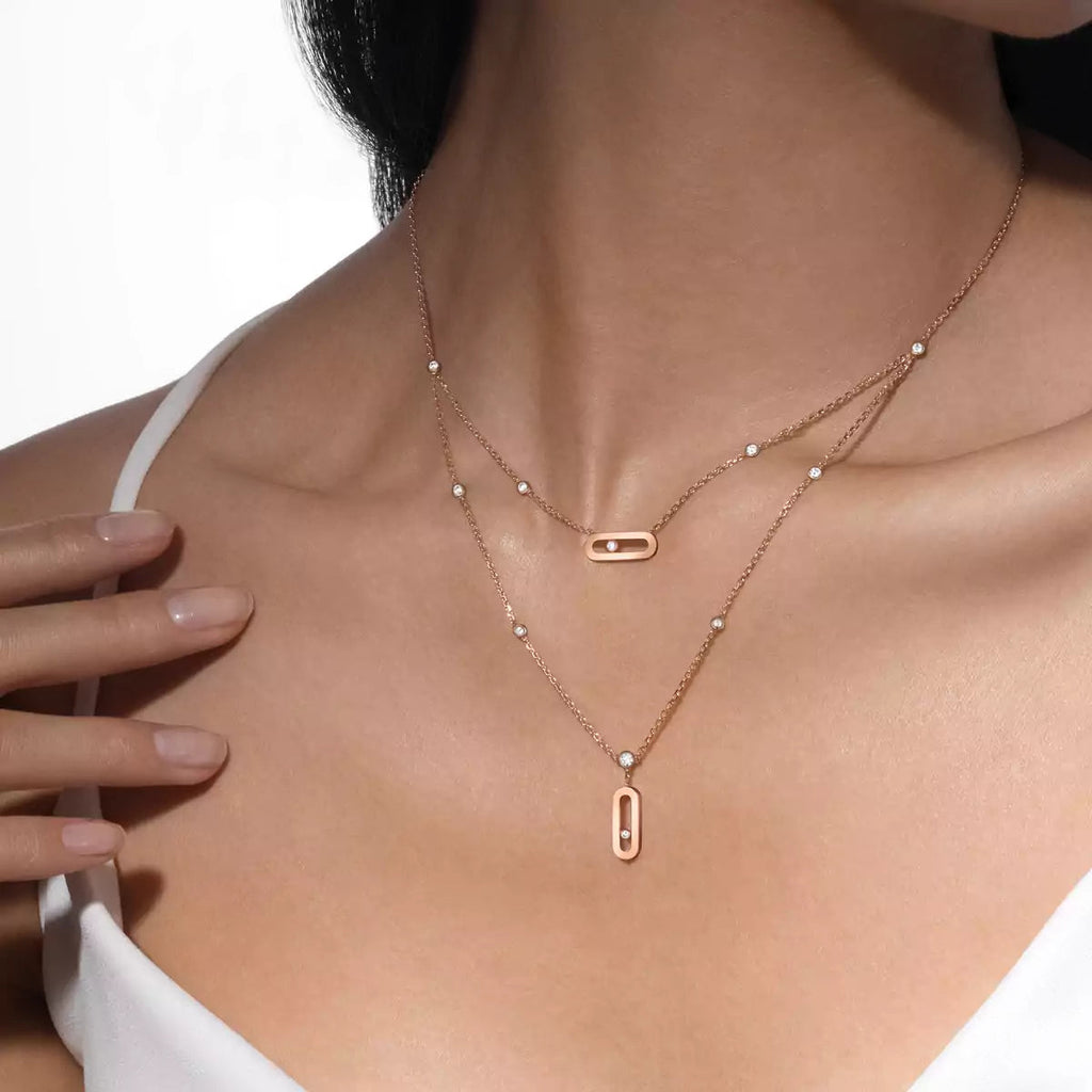 [Lumi Jewels] Move Uno Diamond Necklace