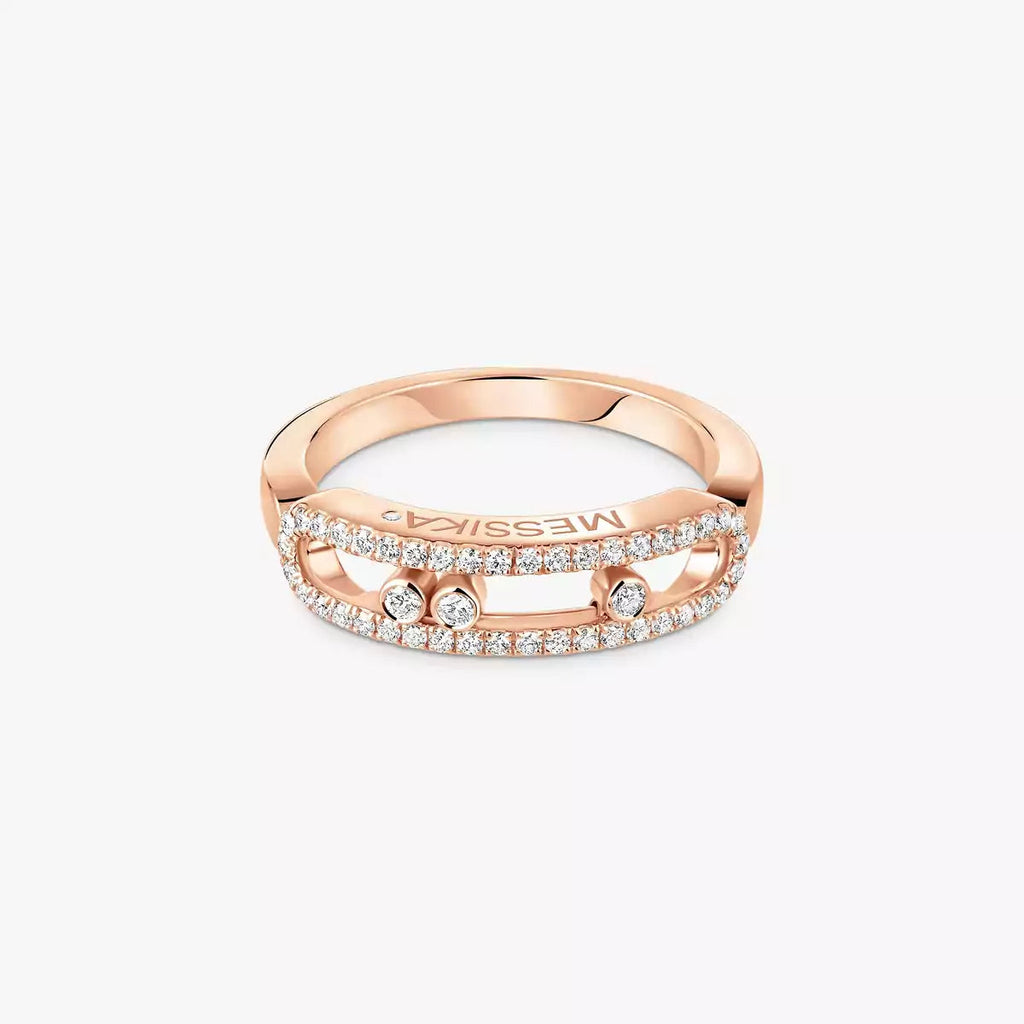 [Lumi] Baby Move Gold Diamond Pave_ Ring