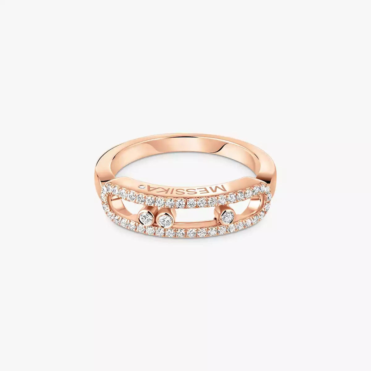 [Lumi] Baby Move Gold Diamond Pave_ Ring