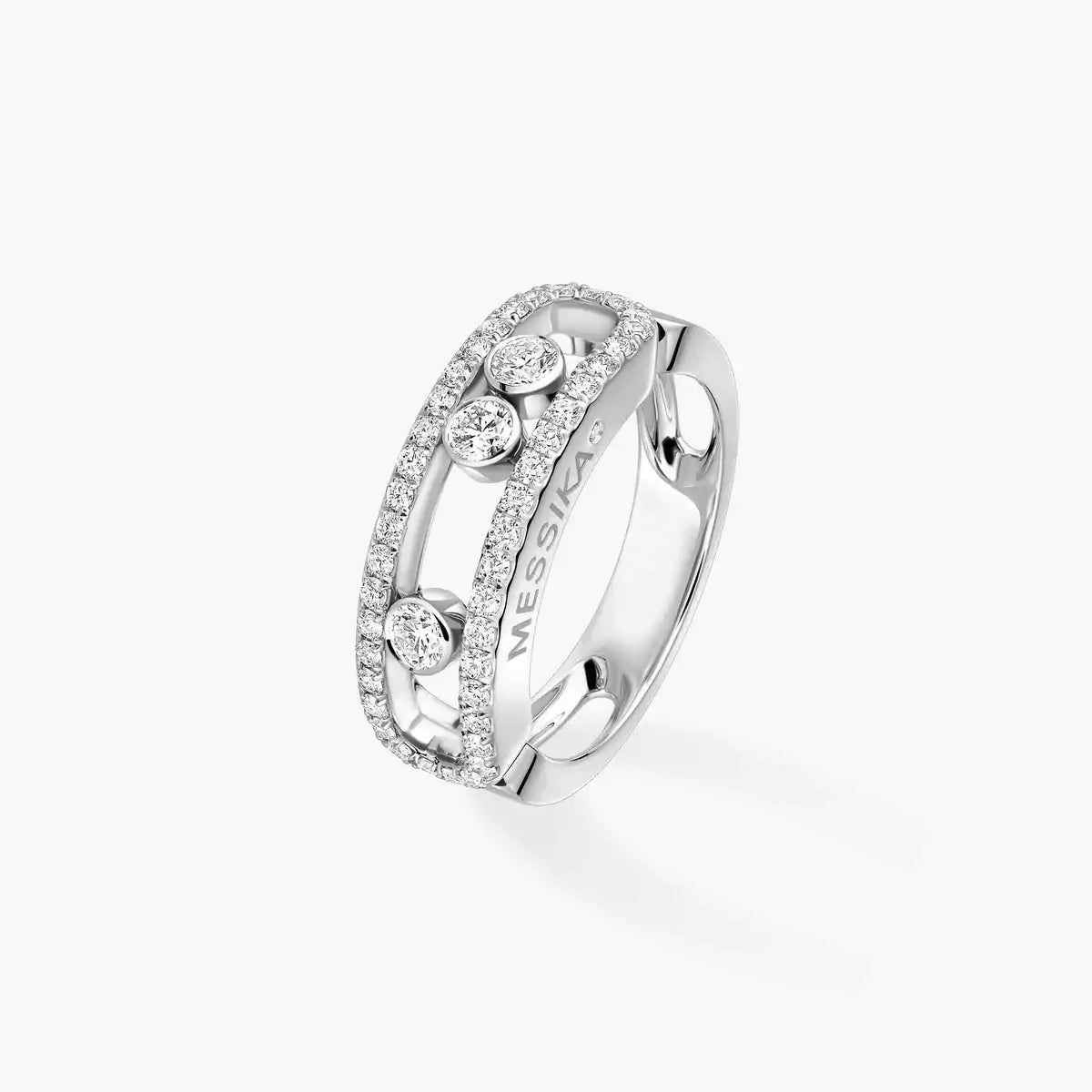 [Lumi Jewels] Move Gold Diamond Pave_ Ring