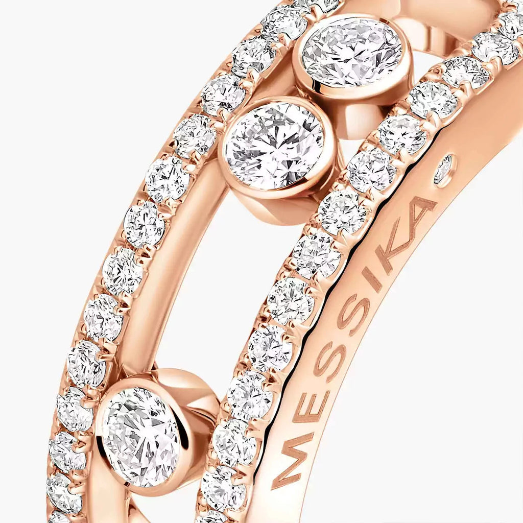 [Lumi] Move Gold Diamond Pave_ Ring