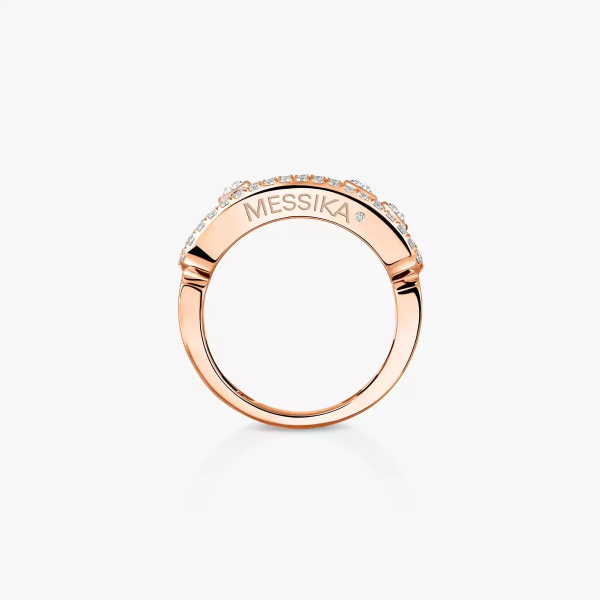 [Lumi] Move Gold Diamond Pave_ Ring