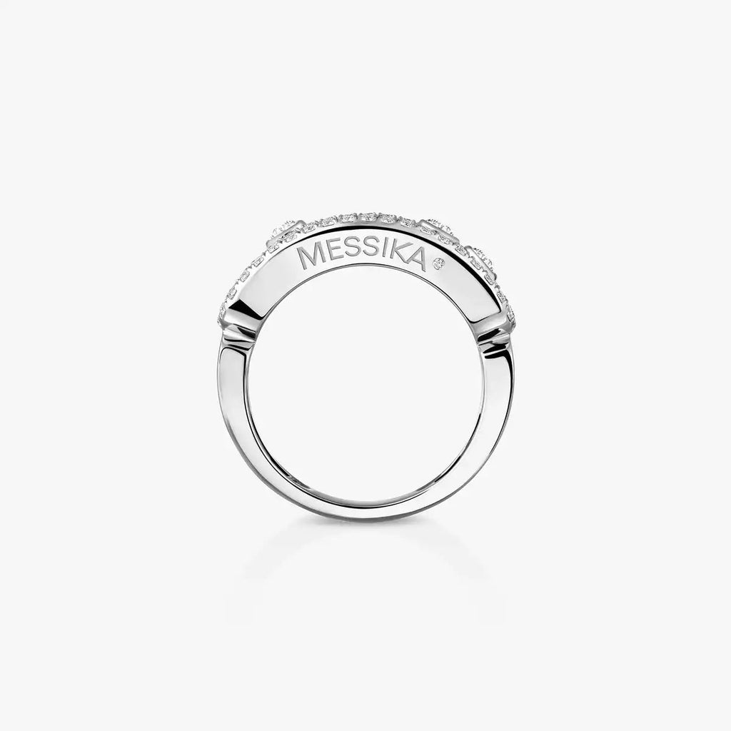 [Lumi Jewels] Move Gold Diamond Pave_ Ring
