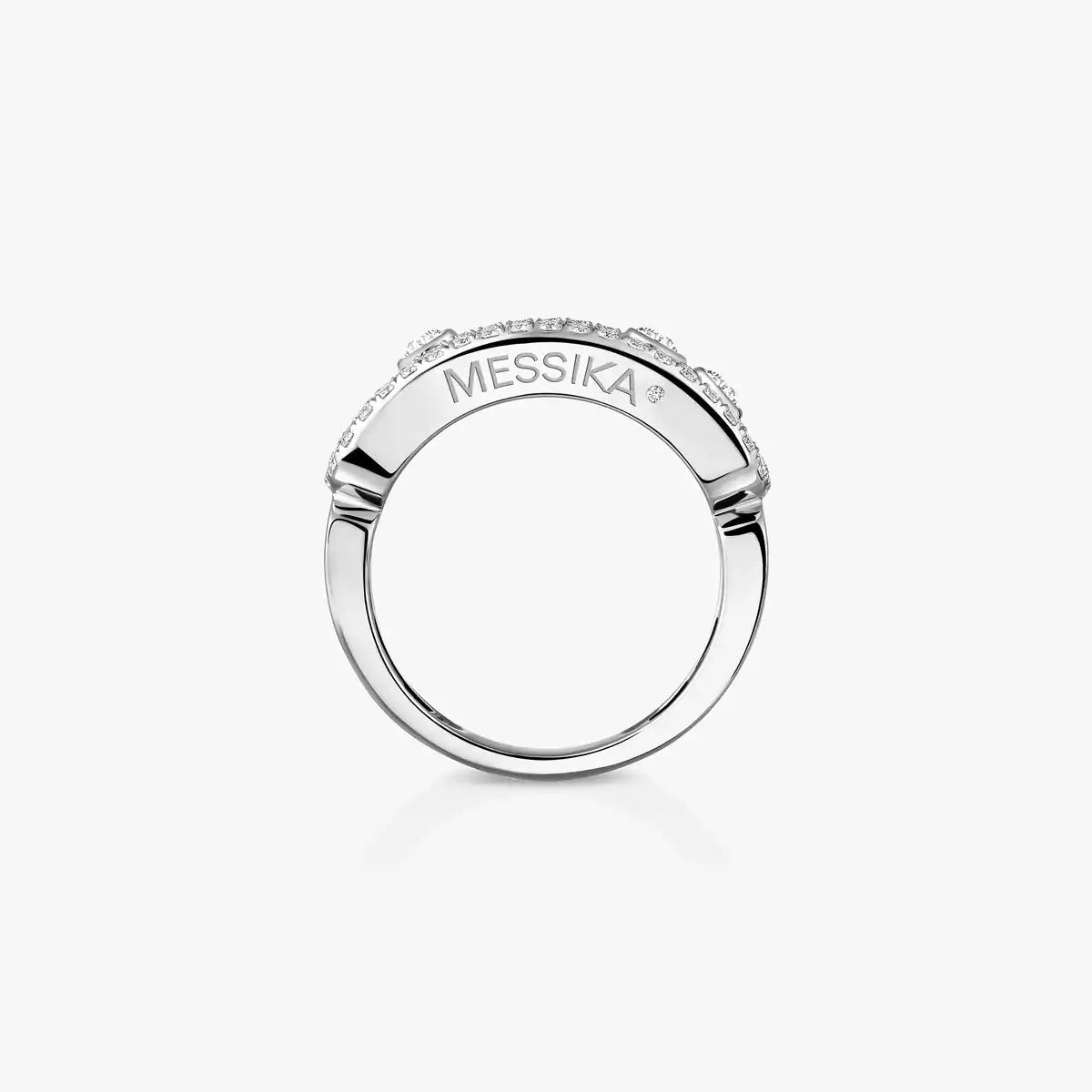 [Lumi] Move Gold Diamond Pave_ Ring