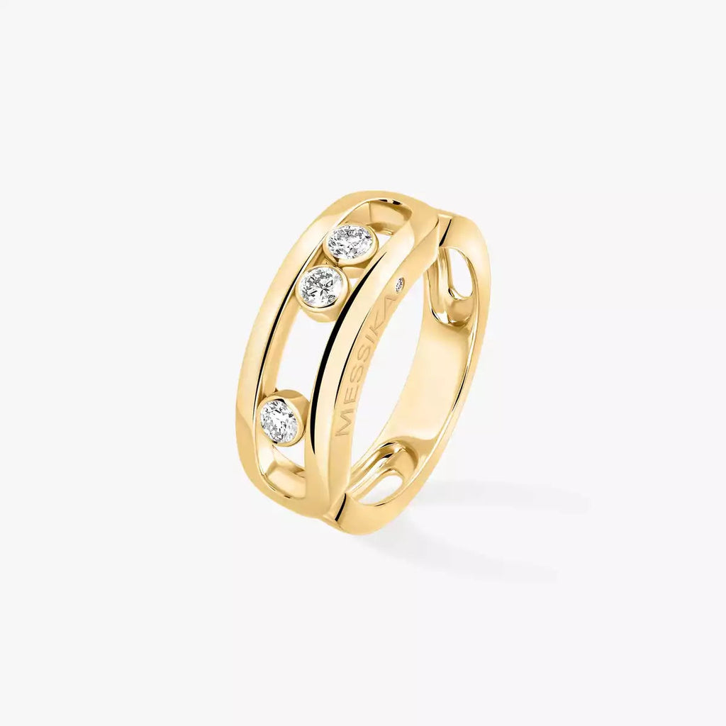 [Lumi Jewels] MoveGold Diamond Ring