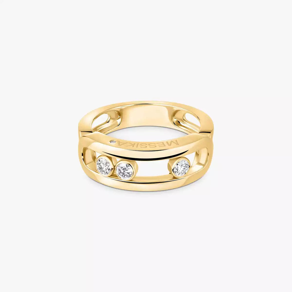 [Lumi Jewels] MoveGold Diamond Ring