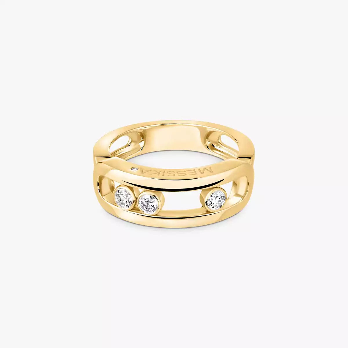 [Lumi Jewels] MoveGold Diamond Ring