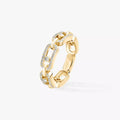 [Lumi]Move Link Pave_-Set Diamond Ring in Gold