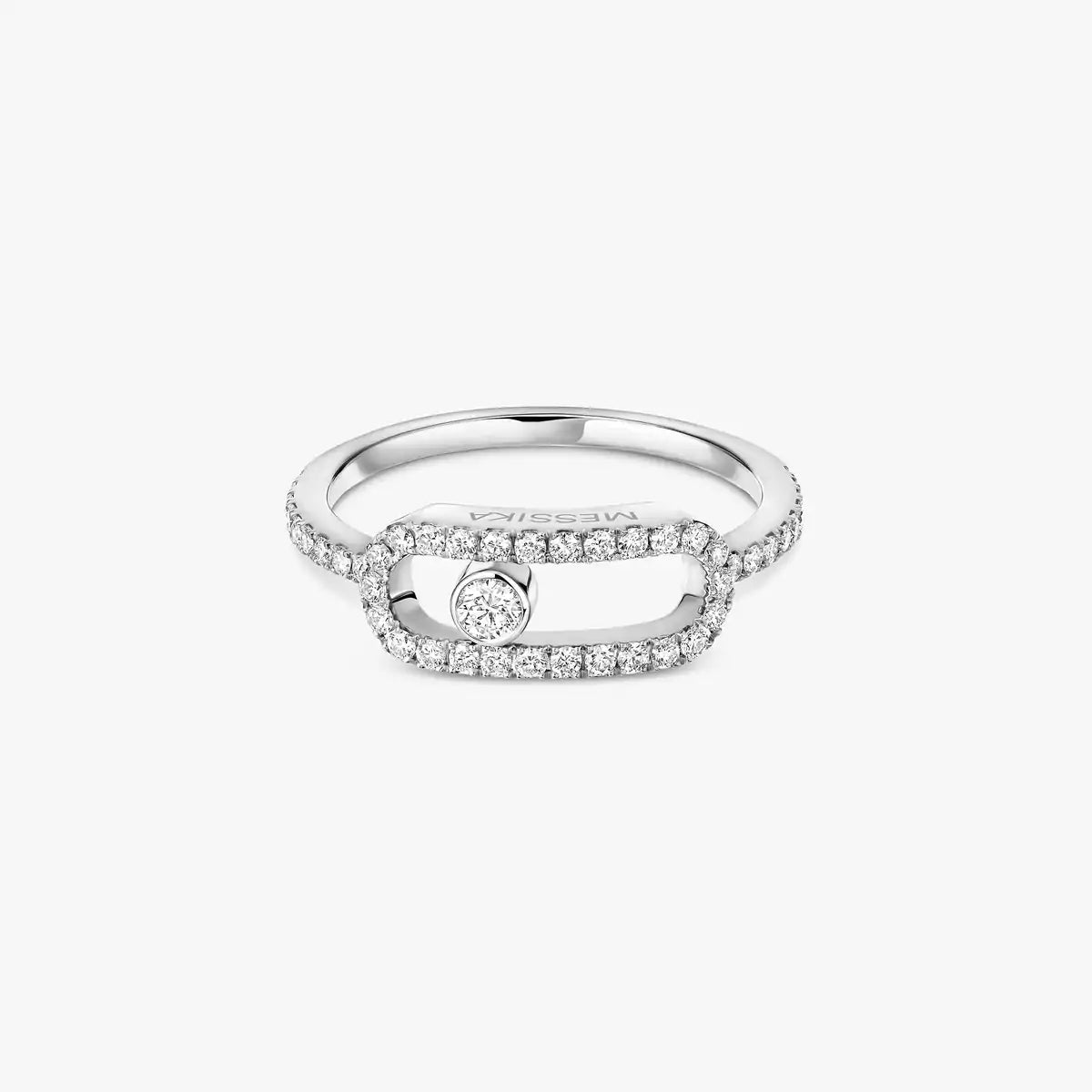 [Lumi]Move Uno Diamond Ring in Gold