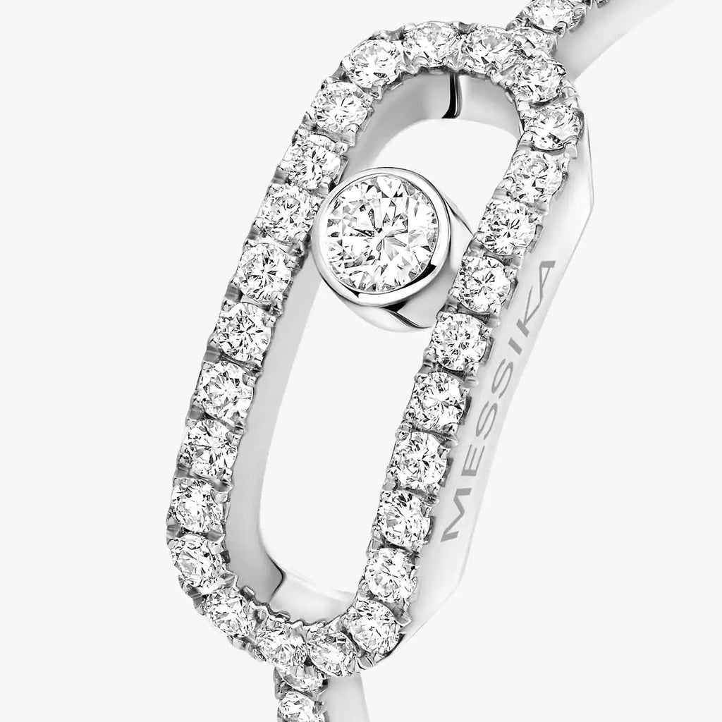 [Lumi]Move Uno Diamond Ring in Gold