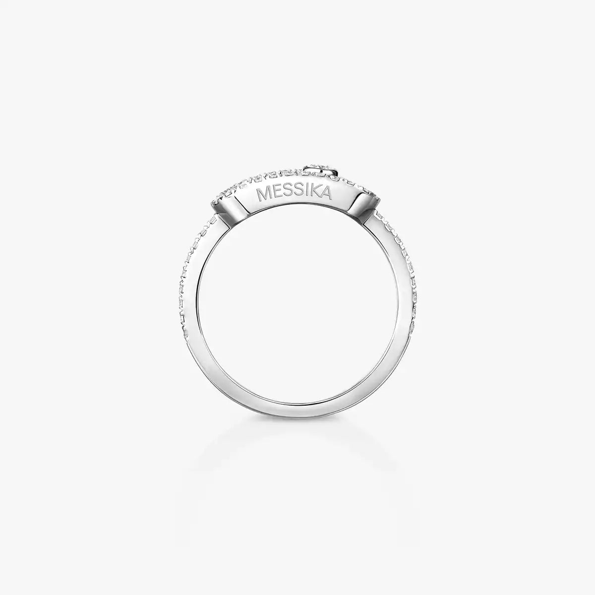 [Lumi]Move Uno Diamond Ring in Gold