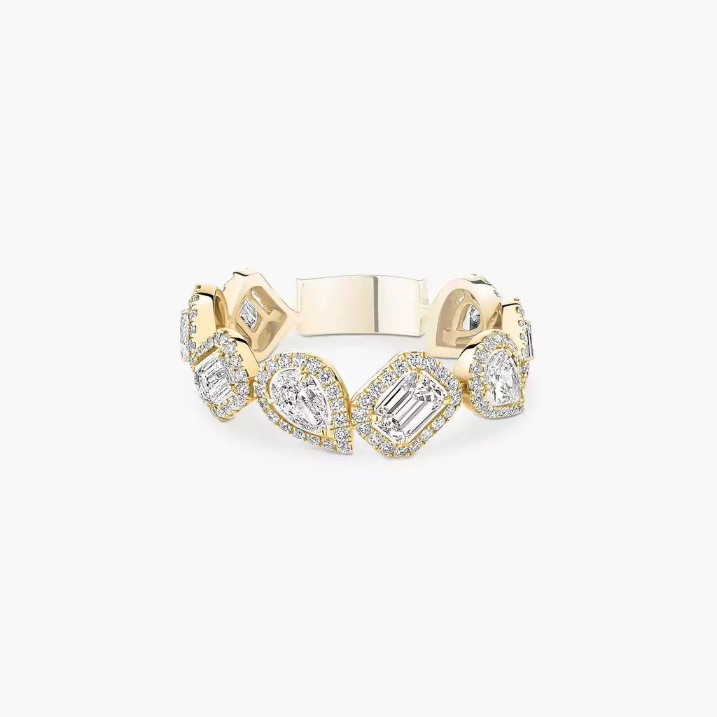 [Lumi Jewels] Diamond Wedding Ring My Twin