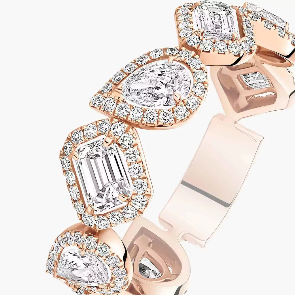 [Lumi Jewels] Diamond Wedding Ring My Twin