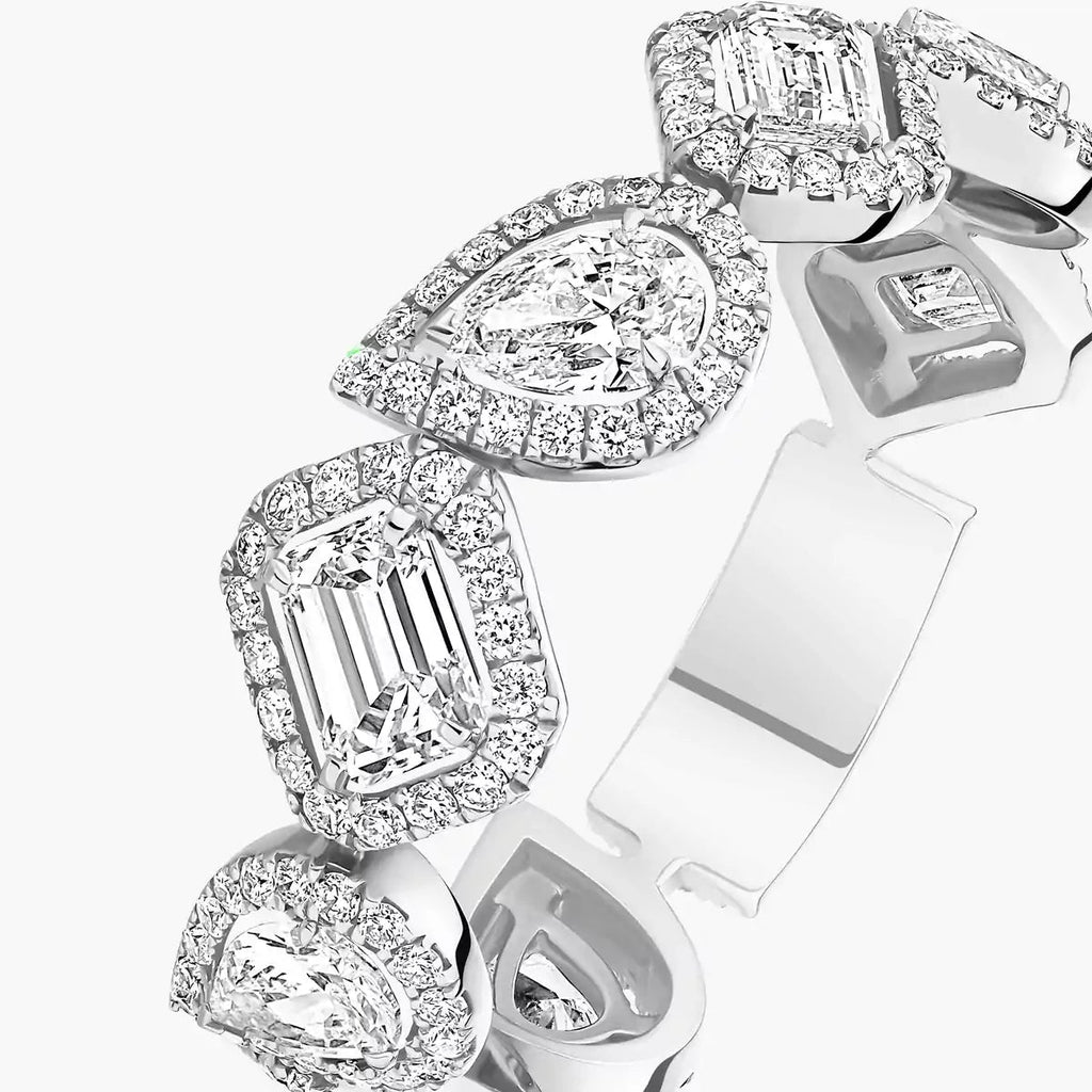[Lumi Jewels] Diamond Wedding Ring My Twin