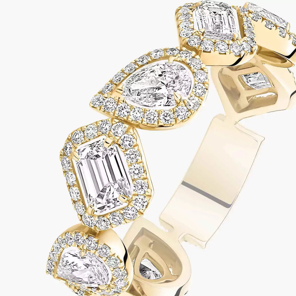 [Lumi Jewels] Diamond Wedding Ring My Twin