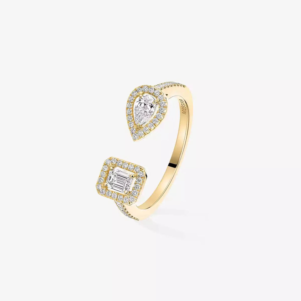 [Lumi Jewels]My Twin Toi Gold Diamond Ring