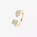 [Lumi Jewels]My Twin Toi Gold Diamond Ring