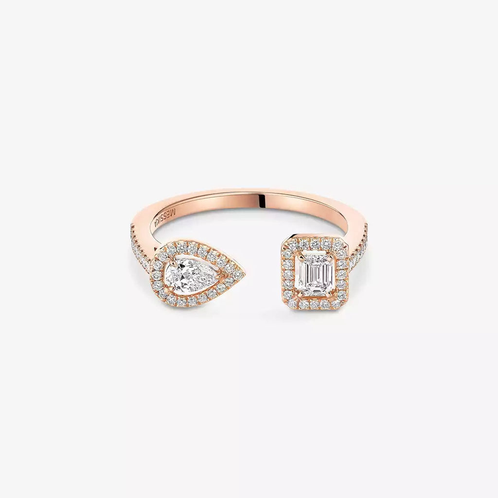 [Lumi]My Twin Toi Gold Diamond Ring