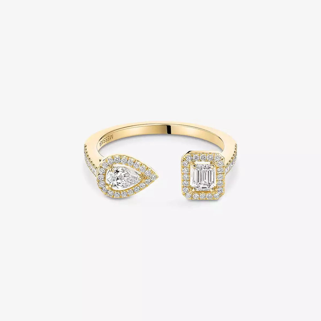 [Lumi Jewels]My Twin Toi Gold Diamond Ring