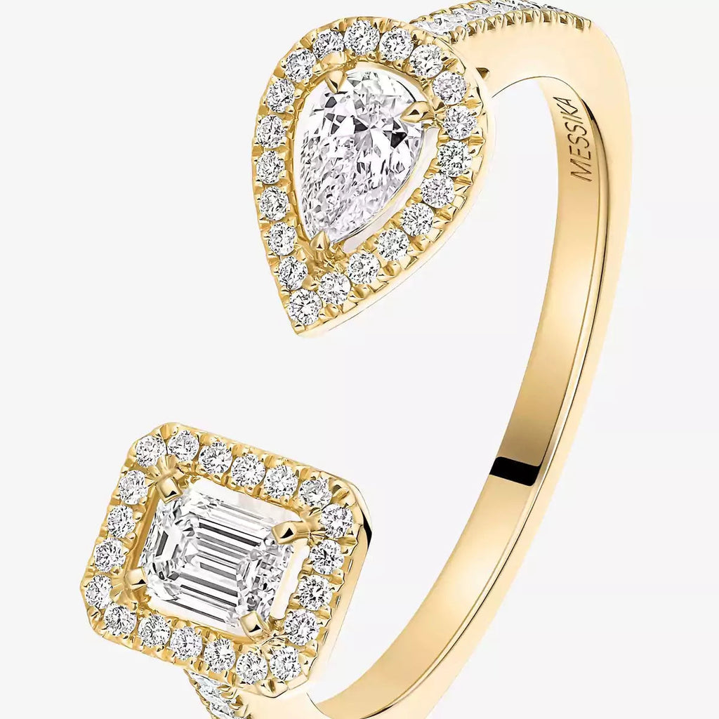 [Lumi Jewels]My Twin Toi Gold Diamond Ring