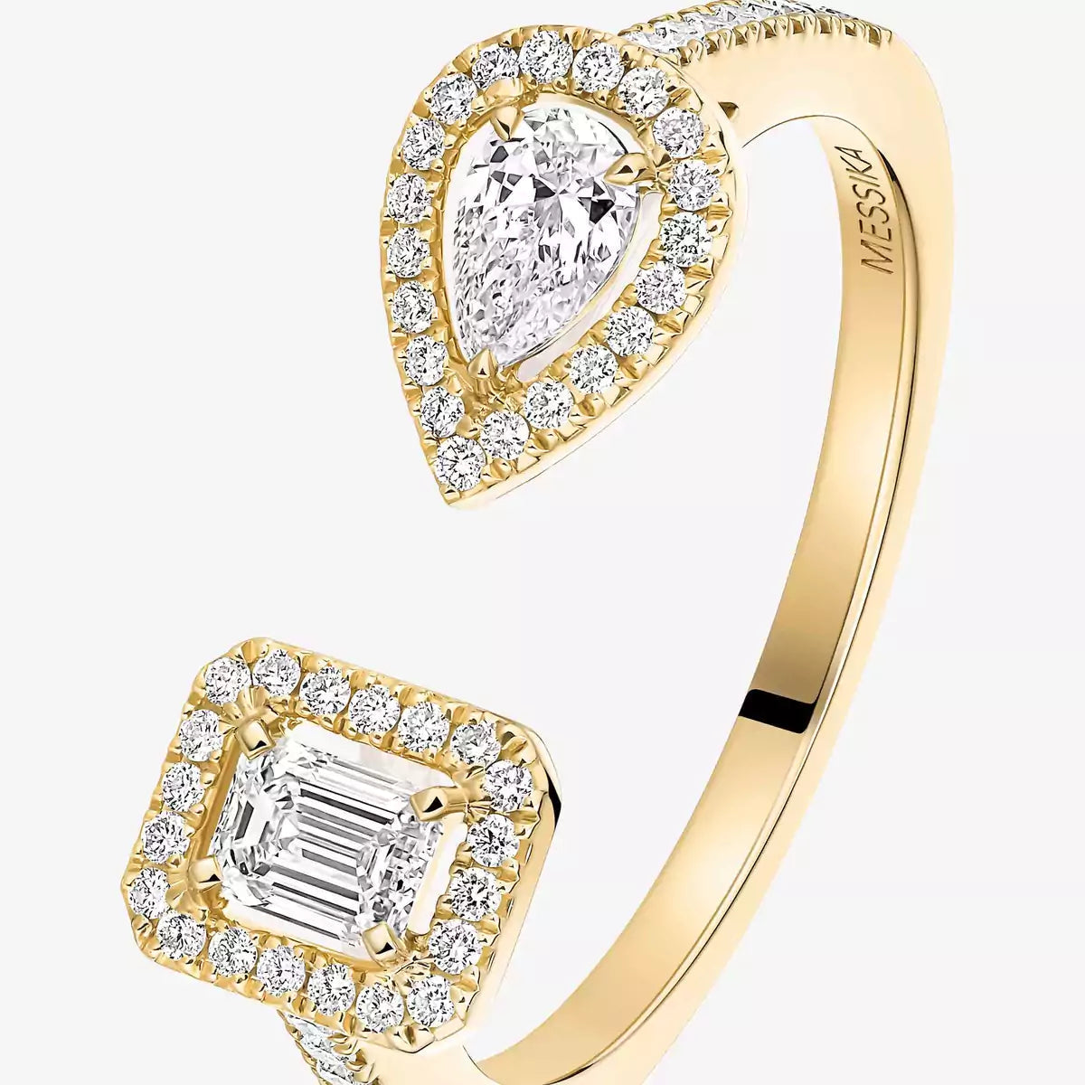 [Lumi Jewels]My Twin Toi Gold Diamond Ring