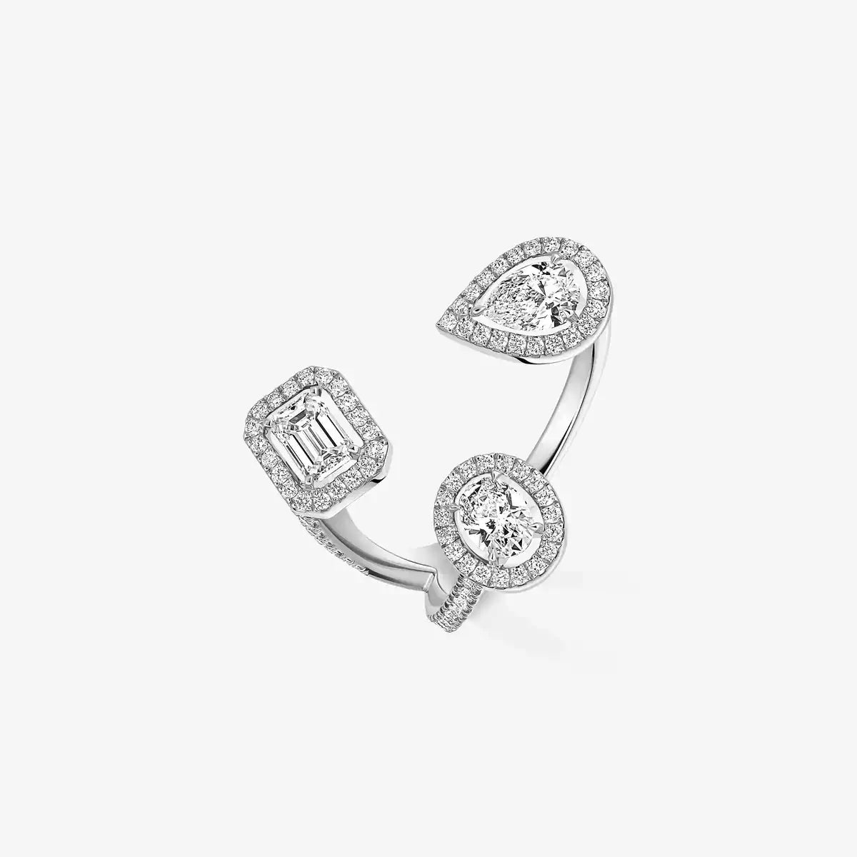[Lumi Jewels]  Diamond Ring 0,25ct My Twin Trilogy
