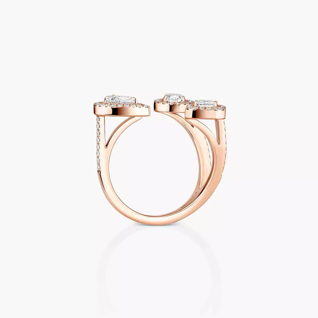 [[Lumi] Diamond Ring 0,25ct My Twin Trilogy