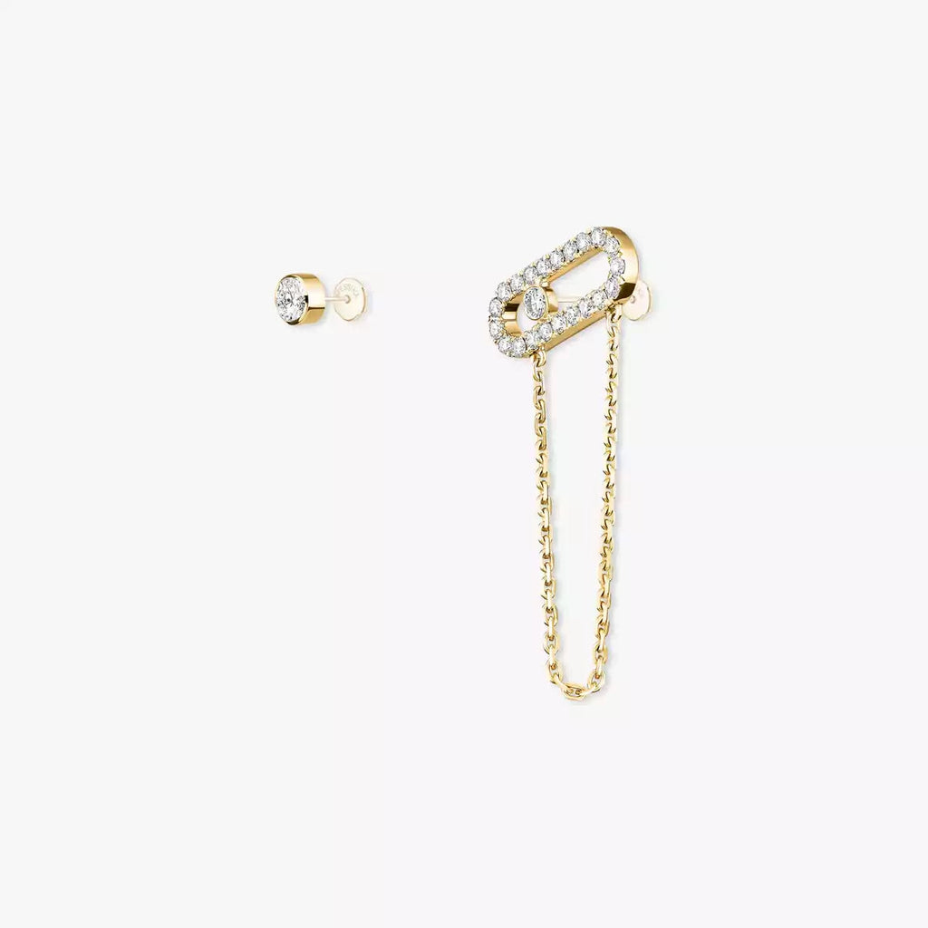 [Lumi Jewels]Move Uno Diamond Earrings